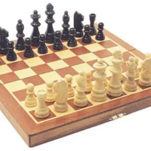 WOODEN CHESS SET Folding