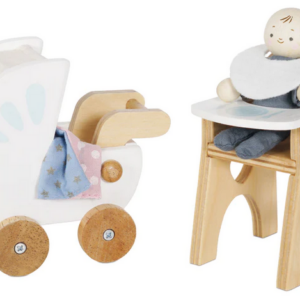 le toy van Dolls House Nursery Furniture Set