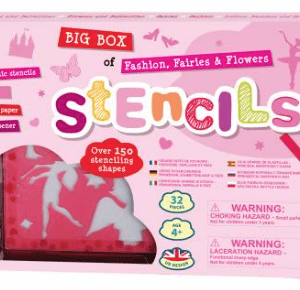 Buddy & Barney Big Box of Stencils – Fashion, Fairies & Flowers