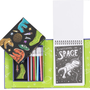 Colouring Set - Dinos In Space