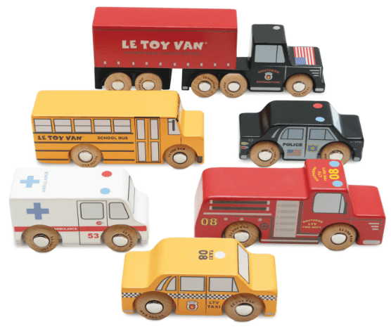New York Toy Car Set
