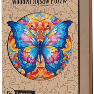 Wooden Jigsaw Puzzle Butterfly