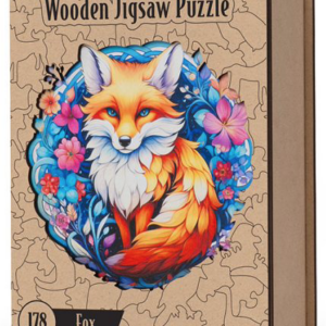 Wooden Jigsaw Puzzle Fox