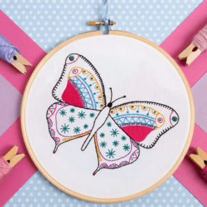 Butterfly Embroidery Kit