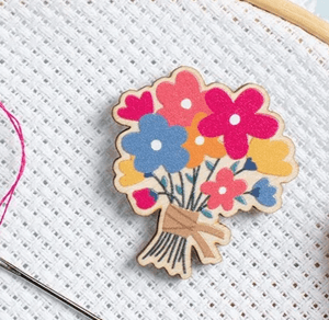 Flower Posy Magnetic Needle Minder