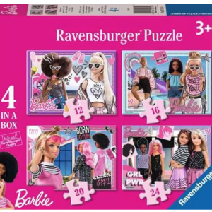 Children’s Puzzle Barbie, 4 in a Box -
