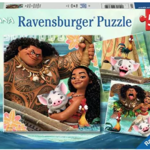 Children’s Puzzle Disney Moana 3x49pc - 49 Pieces Puzzle