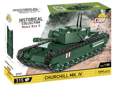 COBI Churchill Mk.IV brick tank model - Image 2