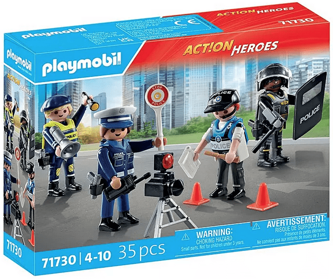 Playmobil Police Figures Set - Image 2