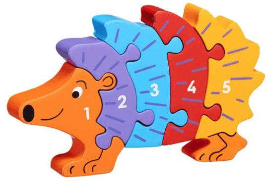 Lanka kade Wooden hedgehog 1-5 jigsaw puzzle
