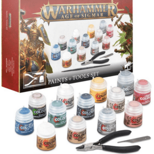 Warhammer Age of Sigmar: Paints + Tools Set