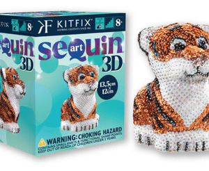 Sequin Art 3D Tiger.