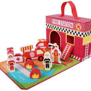 Inside out Toys Foldaway Fire station
