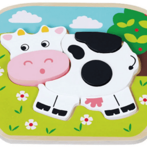 Inside out toys Cow Raised Puzzle