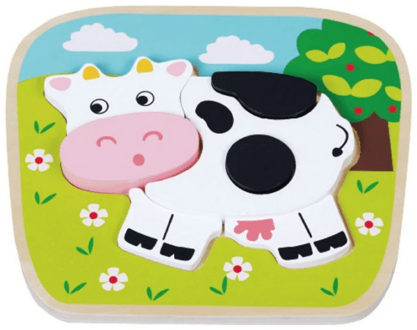 Inside out toys Cow Raised Puzzle