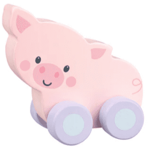 Orange tree toys Pig First Push Toy