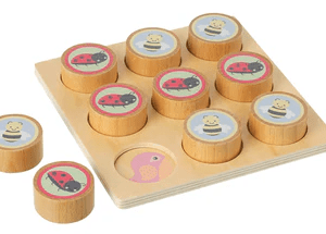 Orange Tree toys Spring Garden Tic Tac Toe