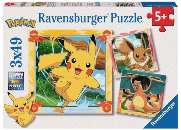 Children’s Puzzle Pokemon - 49 Pieces Puzzle