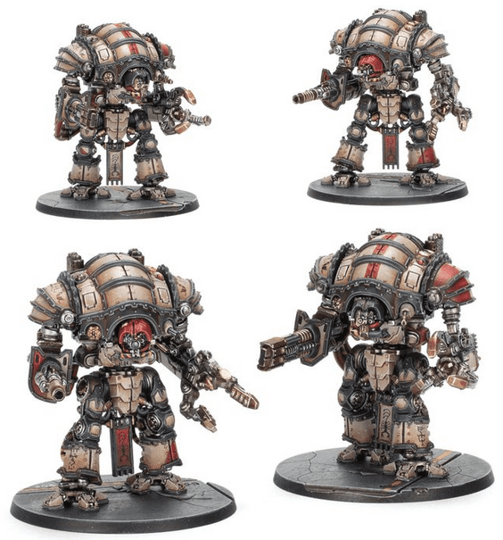 Warhammer Mechanicum Questoris Knights Magaera and Styrix - Image 2