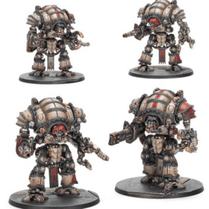 Warhammer  Mechanicum Questoris Knights Magaera and Styrix