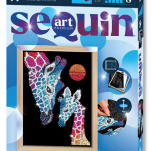 Kitfix Sequin Art Giraffe and Calf