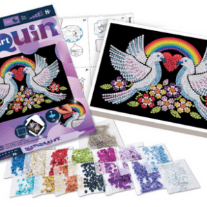 Kitfix – Sequin Art Doves of Hope