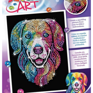 Kitfix Sequin Art Harlequin Hound