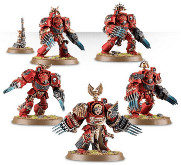 Warhammer Blood Angels Terminator Assault Squad