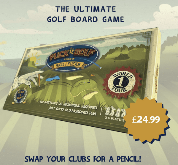 Flick it Golf board game - Image 3