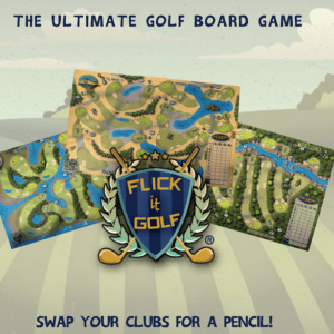 Flick it Golf board game