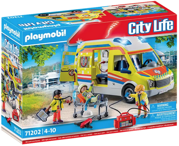 Playmobil Ambulance with Lights - Image 2