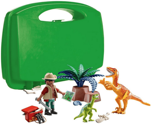 Playmobil Dinos Dinosaur Explorer & Carry Case.