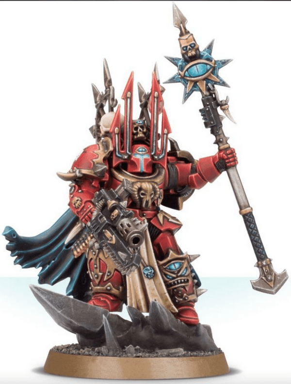 Warhammer Sorcerer Lord in Terminator Armour