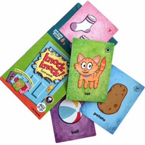 Knock Knock! first words Award Winning Card Game