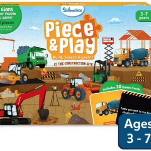 Skillmatics Piece & Play Construction Site Jigsaw Puzzle