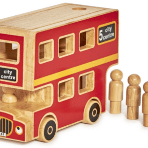 Lanka kade Wooden city bus playset