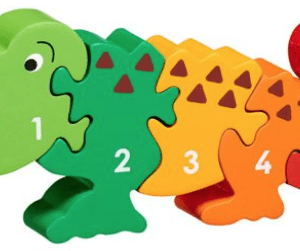 Lanka kade Wooden crocodile 1-5 jigsaw puzzle