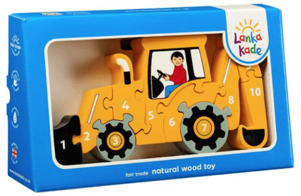 Lanka Kade Wooden digger number 1-10 jigsaw puzzle - Image 2