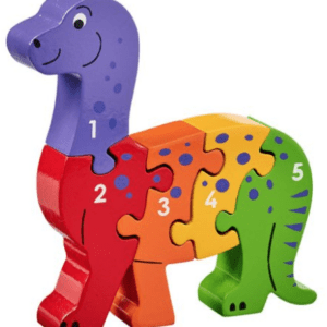 Lanka kade Wooden dinosaur 1-5 jigsaw puzzle