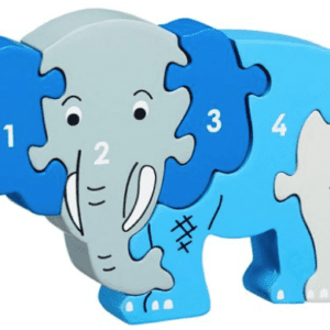 Lanka kade Wooden elephant 1-5 jigsaw puzzle