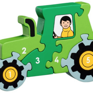 Lanka kade Wooden tractor 1-5 jigsaw puzzle