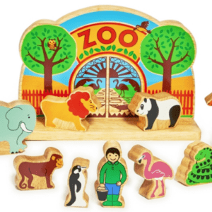 Lanka kade Wooden junior zoo playset