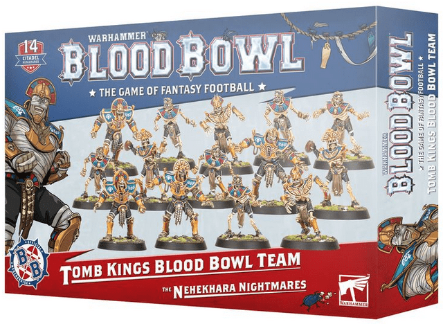 Tomb Kings Blood Bowl Team: The Nehekhara Nightmares