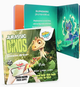 Jurrasic Dino's - Holographic Interactive Storybook