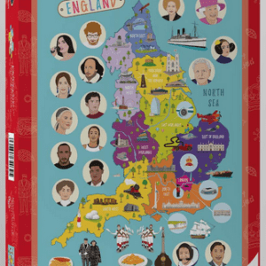 Very Puzzled England Map Jigsaw Puzzle