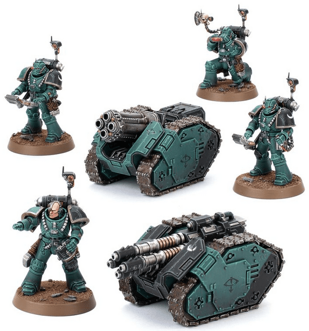 Warhammer Rapier Laser Destroyer and Quad Launcher Battery - Image 2