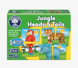 Orchard Toys Jungle Heads & Tails Game