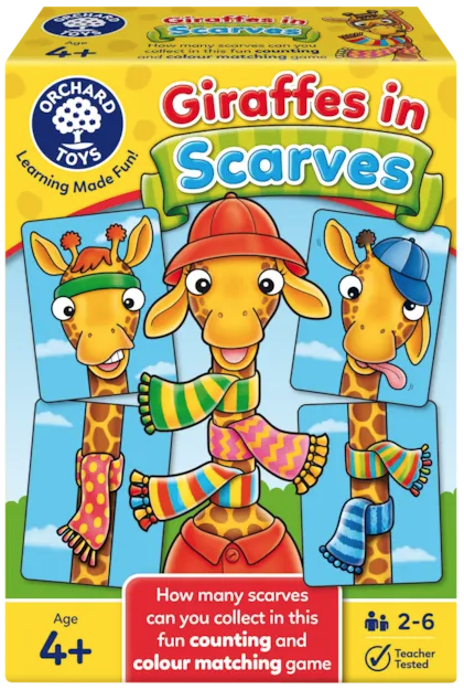 Orchard Toys Giraffes in Scarves Game