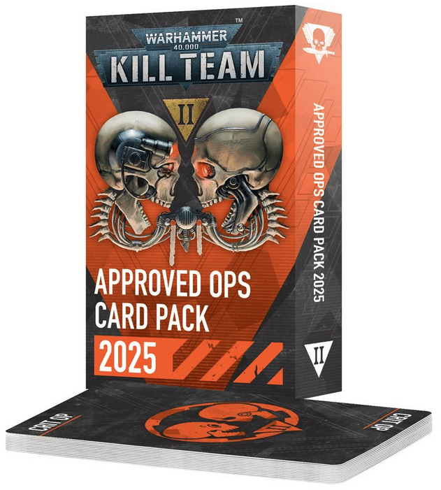 Warhammer Kill Team: Approved Ops Card Pack 2025
