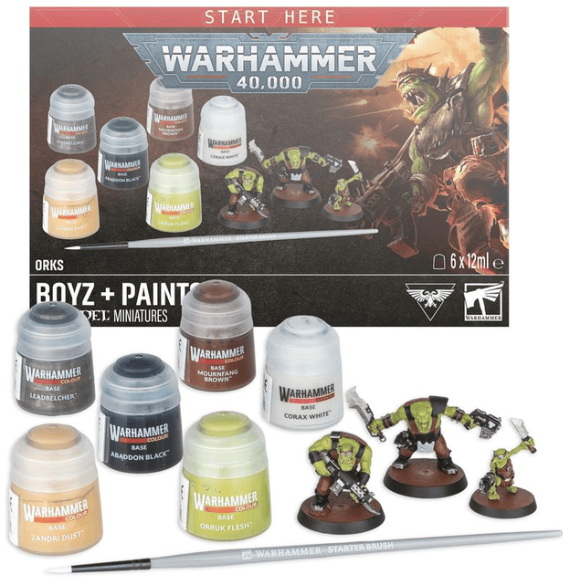 Orks: Boyz + Paints